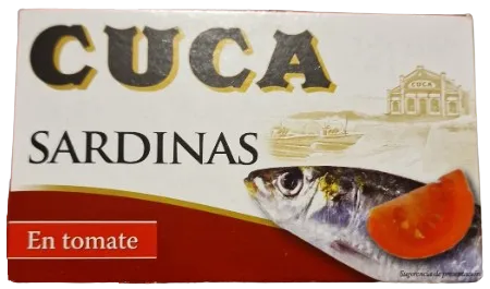 Sardina tomate Cuca