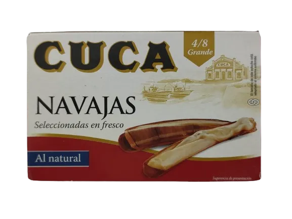 Navajas natural 4/8 Cuca