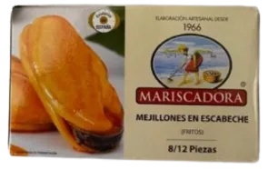 Mejillones escabeche 8/12 Mariscadora
