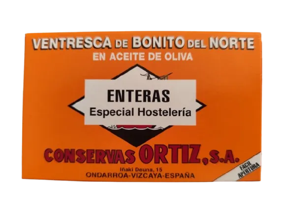 Ventresca bonito E. naranja Ortiz 110g