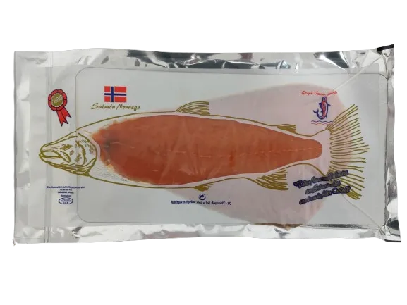 Salmón ahumado noruego