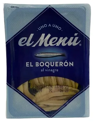 Boquerones en vinagre, bandeja de 80 g