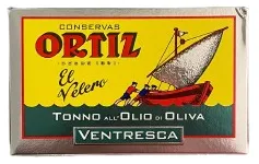 Ventresca de atún Ortiz en aceite de oliva, 110 g