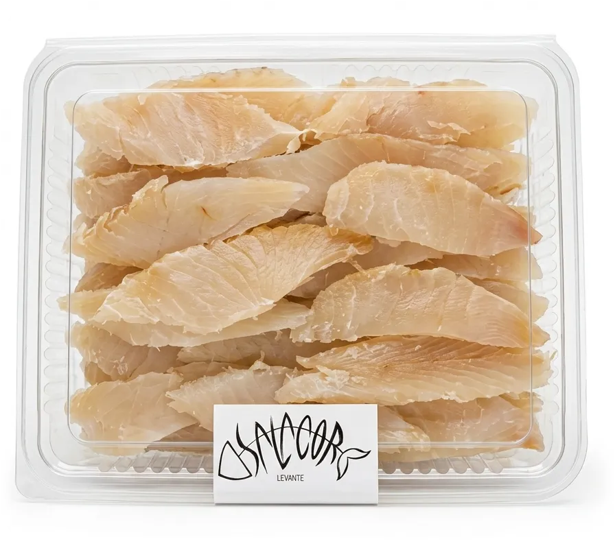 Filetes de lomo de bacalao inglés 1 kg